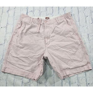 Levis MENS SZ L XX Chino EZ Shorts Pink Stretch Drawstring Casual Preppy Chino